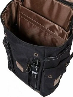 Meatfly Scintilla Backpack Black 26 L -Jack Wolfskin shop thumb d gallery base 2c02bb08
