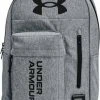 Under Armour UA Halftime Backpack Pitch Gray Medium Heather/Black/Black 22 L
