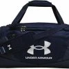 Under Armour UA Undeniable 5.0 Small Duffle Bag Midnight Navy/Metallic Silver 40 L