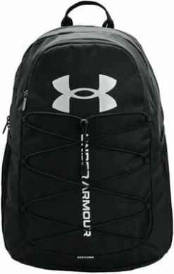 Under Armour UA Hustle Sport Black/Black/Silver 26 L