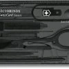 Victorinox SwissCard Black Transparent