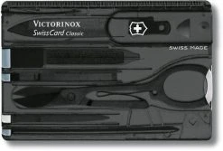 Victorinox SwissCard Black Transparent