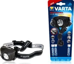 Varta Indestructible 5x5mm LED Head Ligth 3xAAA Headlamp