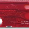 Victorinox SwissCard Nailcare Red Transparent