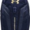 Under Armour UA Hustle Pro Backpack Midnight Navy/Metallic Gold 31,5 L