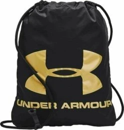 Under Armour UA Ozsee Sackpack Black/Metallic Gold 16 L