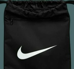 Nike Brasilia 9,5 Drawstring Bag Black/Black/White 18 L -Jack Wolfskin shop thumb d gallery base e5d419a0