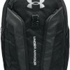Under Armour UA Hustle Pro Black/Black/Metallic Silver 31,5 L